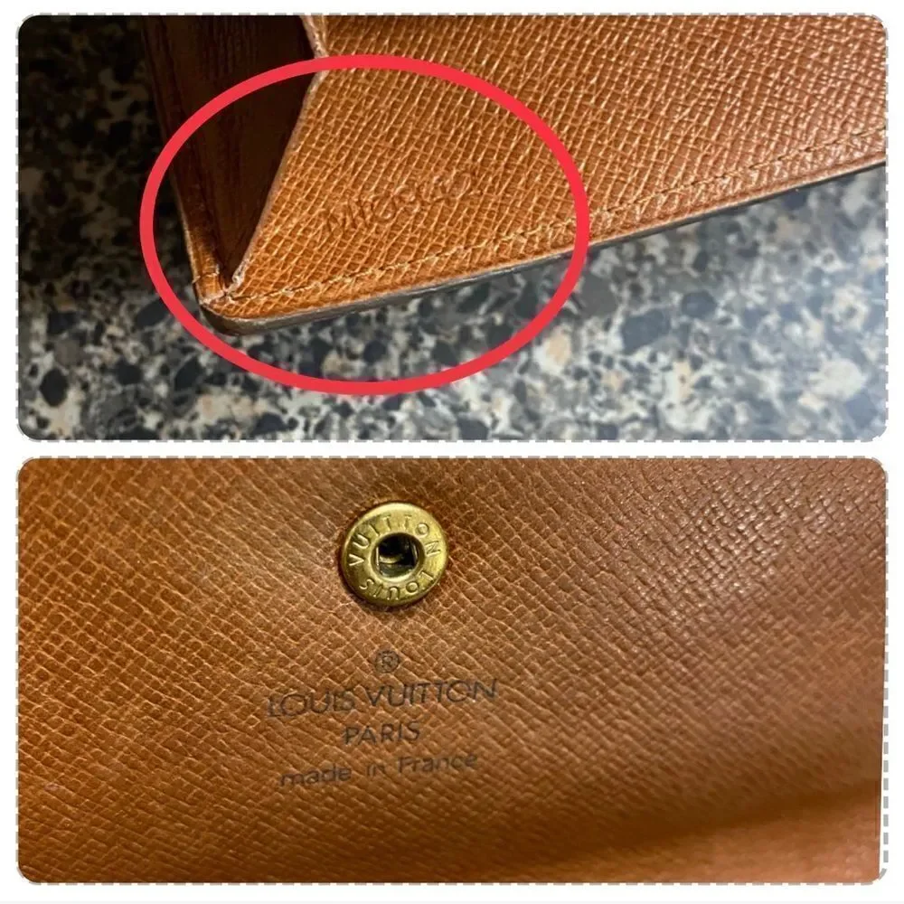 LOUIS VUITTON Monogram Sarah Wallet to Shoulder Bag 💼 W17 - Picture 6 of 14